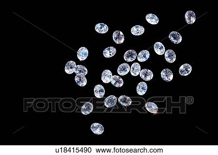 Diamonds on black background View Large Photo Image Stock Image - Diamonds on black background. Fotosearch