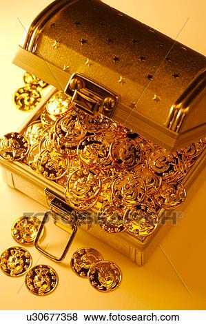 Jewelry in treasure chest View Large Photo Image Stock Photo - Jewelry in treasure chest . Fotosearch