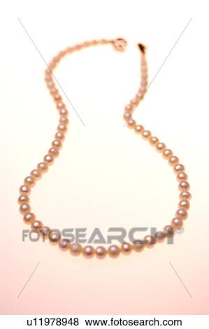 Stock Photo - Pearl necklace. Fotosearch