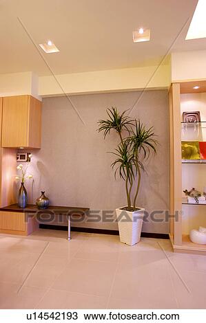 Stock Image - A corner at modern home. Fotosearch