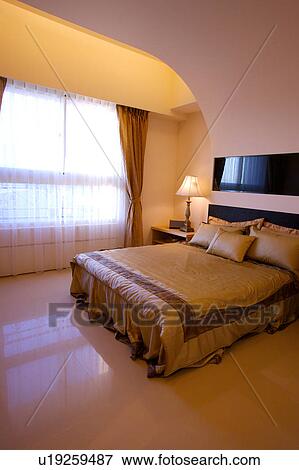 Stock Photo - Bedroom. Fotosearch
