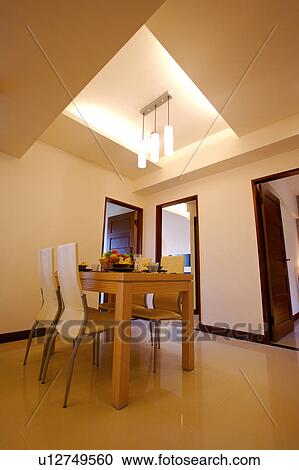 Stock Image - Dining room. Fotosearch