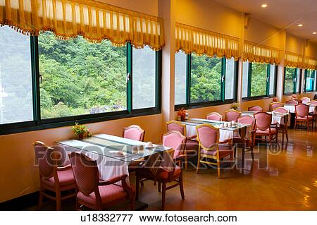 Stock Photo - Empty dinning room. Fotosearch