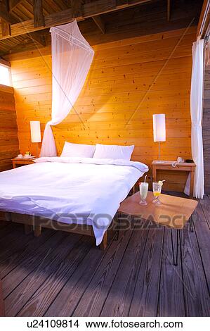Picture - Interior of bedroom. Fotosearch