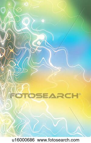 Stock Photograph - Abstract light pattern. Fotosearch