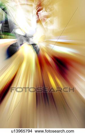Picture - Light effect. Fotosearch