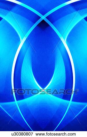 Stock Photo - Light pattern. Fotosearch