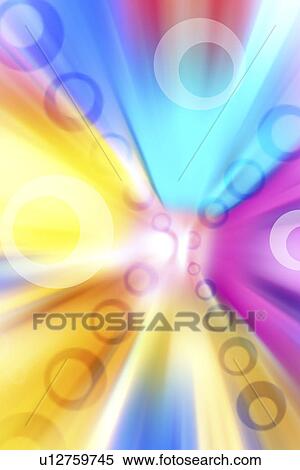 Stock Photography - Multi colored polka dot light pattern. Fotosearch