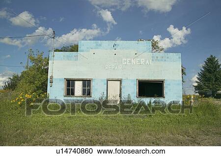 An abandoned car repair shop, Western Canada View Large Photo Image Stock Image - An abandoned car repair shop, Western Canada. Fotosearch
