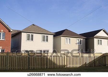 New Houses, New subdivision, Ontario View Large Photo Image Stock Image - New Houses, New subdivision, Ontario. Fotosearch