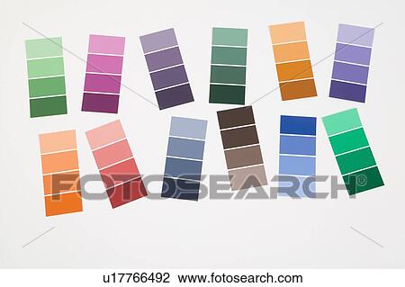 Paint colour swatches, Canada, British Columbia View Large Photo Image Stock Image - Paint colour swatches, Canada, British Columbia. Fotosearch