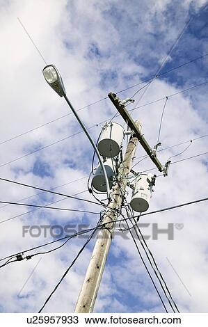 A hydro pole in Toronto, Ontario, Canada View Large Photo Image Stock Image - A hydro pole in Toronto, Ontario, Canada. Fotosearch