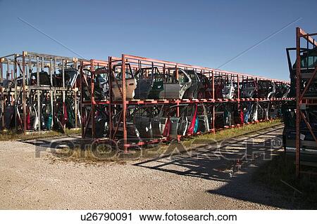 Junkyard, Saskatchewan View Large Photo Image Stock Image - Junkyard, Saskatchewan. Fotosearch