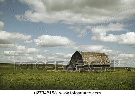 An abandoned barn, Western Canada. View Large Photo Image Stock Photo - An abandoned barn, Western Canada.. Fotosearch