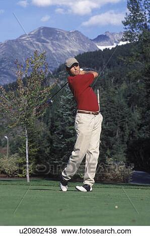 Golfing, Whistler, BC, Canada View Large Photo Image Stock Photo - Golfing, Whistler, BC, Canada. Fotosearch