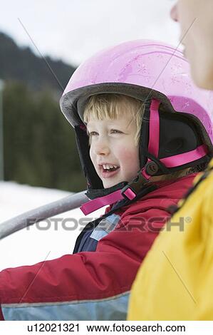 4 Year Old Girl Wearing a Ski Helmet, North Vancouver, B. C. View Large Photo Image Stock Image - 4 Year Old Girl Wearing a Ski Helmet, North Vancouver, B. C.. Fotosearch