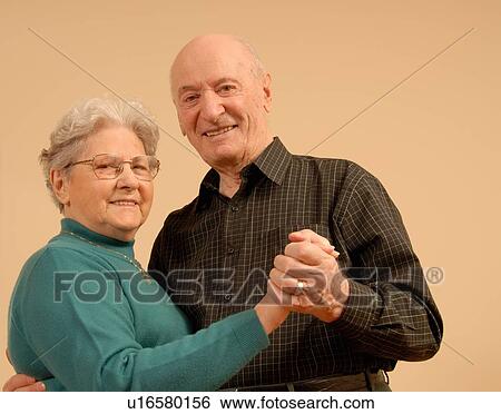 Stock Photograph - Senior Couple Dancing, Regina, Saskatchewan. Fotosearch