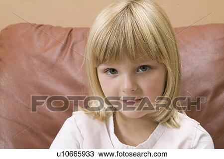 Portrait of a 5 year old girl. Vancouver, BC View Large Photo Image Stock Image - Portrait of a 5 year old girl. Vancouver, BC. Fotosearch