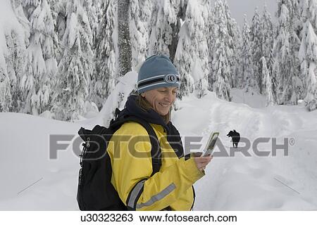 Woman on cell phone View Large Photo Image Stock Image - Woman on cell phone . Fotosearch