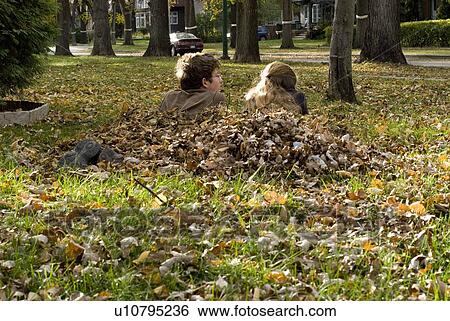 Teen brother and sister lying in leaves, viewed from behind, Winnipeg, Canada View Large Photo Image Stock Photograph - Teen brother and sister lying in leaves, viewed from behind, Winnipeg, Canada. Fotosearch