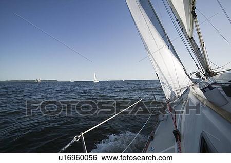 Sail racing, West Vancouver Yacht Club, West Vancouver, BC Canada View Large Photo Image Stock Photograph - Sail racing, West Vancouver Yacht Club, West Vancouver, BC Canada. Fotosearch
