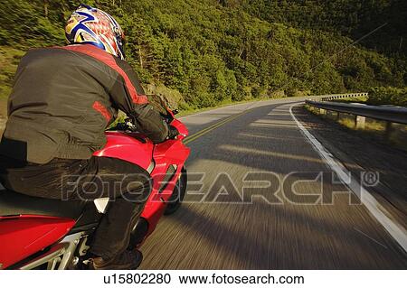 View on Motorcycle in action on Cabot Trail, Cape Breton Highlands National Park, Nova Scotia, Canada View Large Photo Image Stock Image - View on Motorcycle in action on Cabot Trail, Cape Breton Highlands National Park, Nova Scotia, Canada. Fotosearch