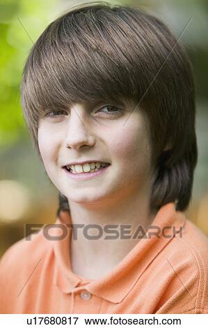 Portrait of a 12 Year Old Boy. West Vancouver, BC. View Large Photo Image Stock Photo - Portrait of a 12 Year Old Boy. West Vancouver, BC.. Fotosearch