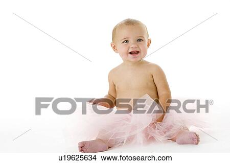 Baby in tutu View Large Photo Image Picture - Baby in tutu. Fotosearch