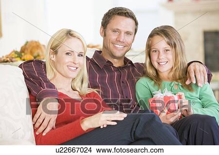 Portrait Of Family At Christmas View Large Photo Image Picture - Portrait Of Family At Christmas. Fotosearch