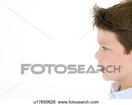 Head shot of young boy View Large Photo Image Stock Photo - Head shot of young boy. Fotosearch