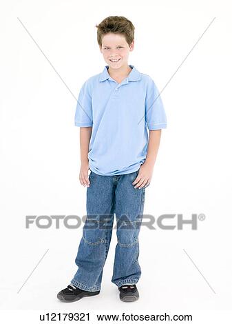 Young boy smiling View Large Photo Image Stock Image - Young boy smiling. Fotosearch