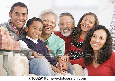 Family Portrait At Christmas View Large Photo Image Stock Photography - Family Portrait At Christmas. Fotosearch