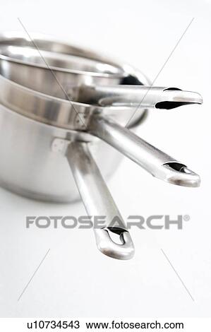 Three pots View Large Photo Image Stock Image - Three pots. Fotosearch
