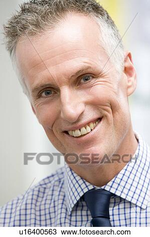 Head shot of man smiling View Large Photo Image Stock Image - Head shot of man smiling. Fotosearch