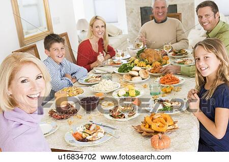 Family All Together At Christmas Dinner View Large Photo Image Stock Image - Family All Together At Christmas Dinner. Fotosearch