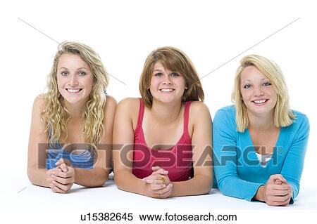 Portrait Of Teenage Girls View Large Photo Image Stock Photography - Portrait Of Teenage Girls. Fotosearch