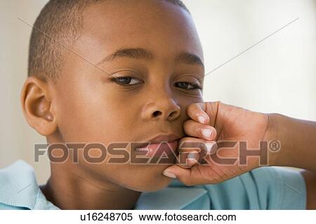 Portrait Of A Young Boy View Large Photo Image Stock Photography - Portrait Of A Young Boy. Fotosearch