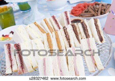 Birthday party table setting with food View Large Photo Image Stock Image - Birthday party table setting with food. Fotosearch