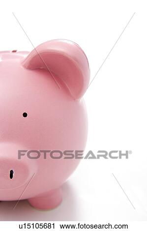 Close-Up Of Piggy Bank View Large Photo Image Stock Image - Close-Up Of Piggy Bank. Fotosearch