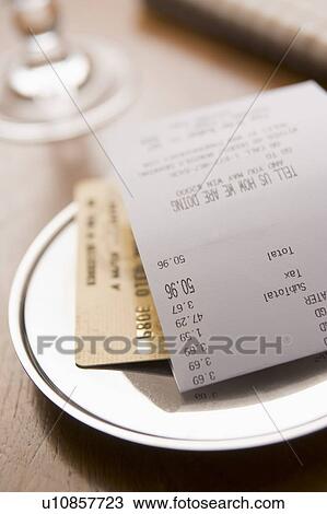 Paying Restaurant Bill With A Credit Card View Large Photo Image Stock Image - Paying Restaurant Bill With A Credit Card. Fotosearch