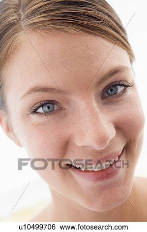 Stock Photograph - Woman's face. Fotosearch