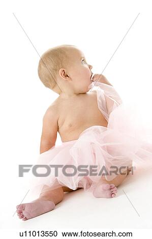 Baby in tutu View Large Photo Image Stock Image - Baby in tutu. Fotosearch