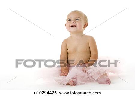 Baby in tutu View Large Photo Image Stock Photography - Baby in tutu. Fotosearch