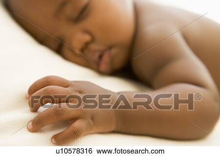 Baby sleeping View Large Photo Image Stock Photograph - Baby sleeping. Fotosearch