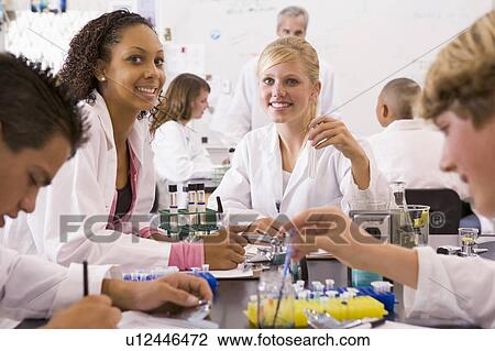 Students in physics class View Large Photo Image Stock Image - Students in physics class. Fotosearch