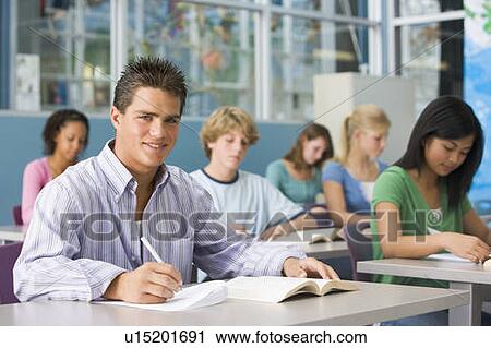 Students studying in geography class View Large Photo Image Stock Image - Students studying in geography class. Fotosearch