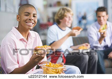 Students having lunch View Large Photo Image Picture - Students having lunch. Fotosearch