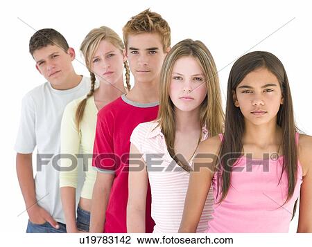 Five friends in a row View Large Photo Image Stock Image - Five friends in a row. Fotosearch