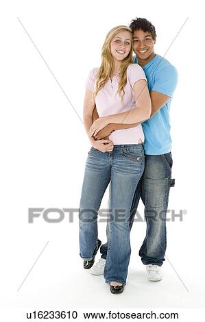 Portrait Of Teenage Couple View Large Photo Image Stock Image - Portrait Of Teenage Couple. Fotosearch