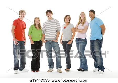 Portrait Of Teenage Girls And Boys View Large Photo Image Stock Image - Portrait Of Teenage Girls And Boys. Fotosearch